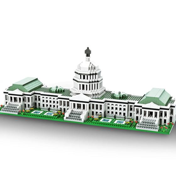 Imagem de Micro Mini Blocks SEMKY Capitol dos Estados Unidos 2888 unidades