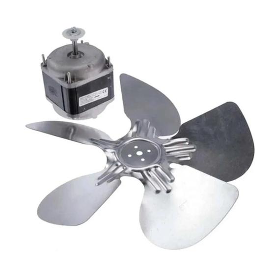 Imagem de Micro Motor Elco com Hélice de Alumínio 1/10 DF11/12 N34-45/BR - 220V