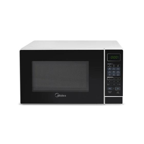 Imagem de Micro-ondas 20l Branco Porta Preta Minuto Facil Midea Mras21-127v