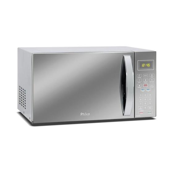 Imagem de Micro-ondas 28 Litros Philco PMO28E Prata 127V