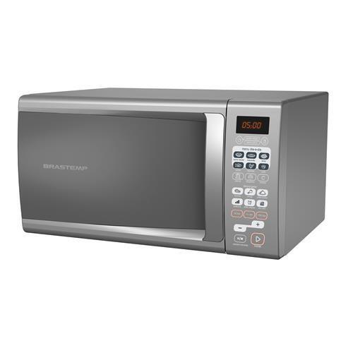 Imagem de Micro-ondas 30 Litros cor Inox com Menu Descongelar 110V Brastemp