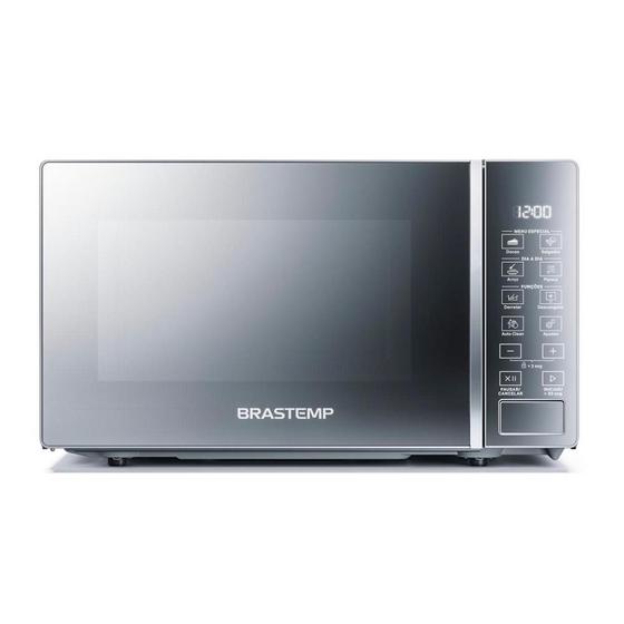 Micro-Ondas Brastemp 20 Litros com Funções Pré-preparo Inox Espelhado BMS20AR - 220V Menor preço em Micro-Ondas Brastemp 20 Litros com Funções Pré-preparo Inox Espelhado BMS20AR - 220V