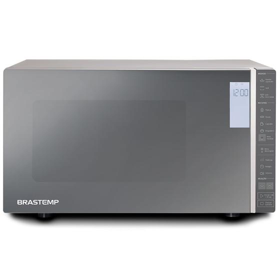 Micro-ondas 32 Litros Com Grill - Prata - Brastemp - Bmg45arbna - 220v