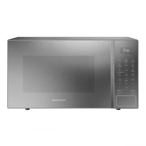 Imagem de Micro-ondas Brastemp 32 Litros Espelhado com Menu Gourmet BMS46AR