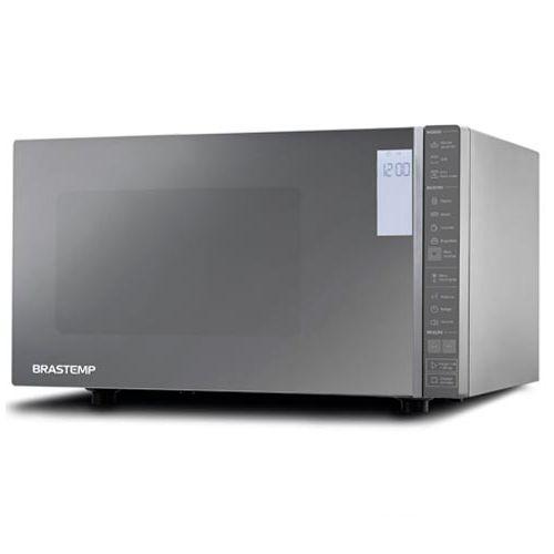 Imagem de Micro-ondas Brastemp 32 Litros Inox Espelhado com Grill e Painel Integrado - BMG45AR