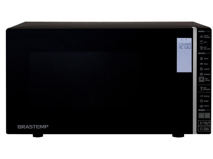 Micro-ondas Brastemp 32 Litros Preto com Grill e Painel Integrado - BMG45AE Imagem de Micro-ondas Brastemp 32 Litros Preto com Grill e Painel Integrado - BMG45AE