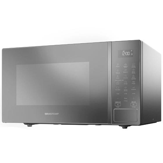 Micro ondas brastemp 32l cinza espelhado bms46ar Menor preço em Micro ondas brastemp 32l cinza espelhado bms46ar