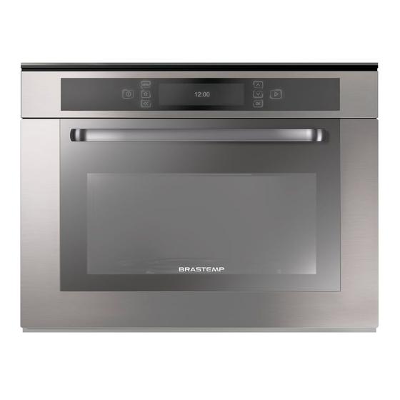 Micro-ondas Brastemp de Embutir 40L Inox 220V BMO40ARBNA Menor preço em Micro-ondas Brastemp de Embutir 40L Inox 220V BMO40ARBNA