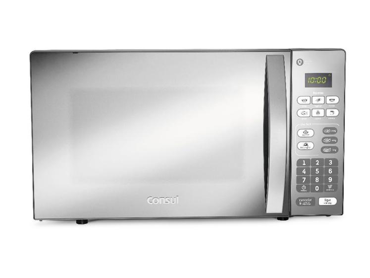 Imagem de Micro-ondas Consul 20 Litros cor Inox Espelhado com Função Descongelar - CM020BF