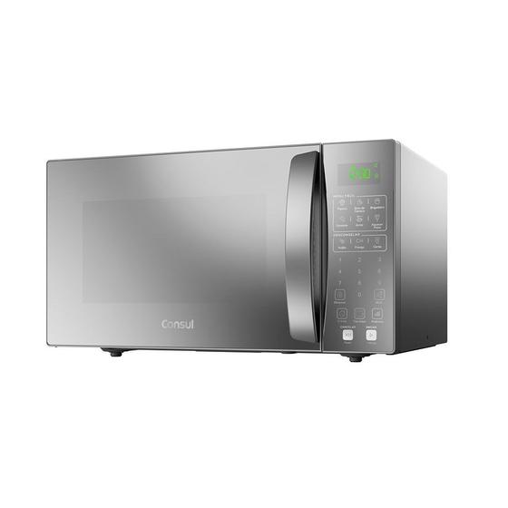 Micro-ondas Consul 32 Litros com Função Tira Odor CMS46AR Cinza com Frente Espelhada 110V é ruim? Micro-ondas Consul 32 Litros com Função Tira Odor CMS46AR Cinza com Frente Espelhada 110V é boa?
