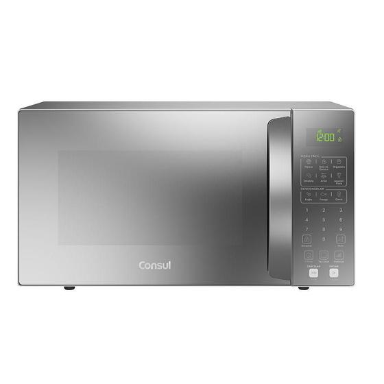 Micro-ondas Consul 32L Cinza Espelhado CMS46AR Menor preço em Micro-ondas Consul 32L Cinza Espelhado CMS46AR