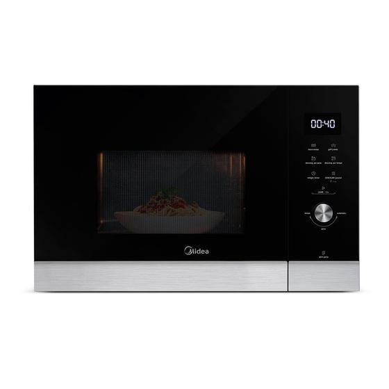 Micro-ondas de Embutir 25L Preto Protouch Midea Menor preço em Micro-ondas de Embutir 25L Preto Protouch Midea