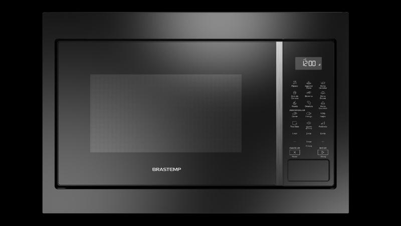 Imagem de Micro-ondas de Embutir Brastemp 32L 18 Receitas Pré-Programadas e Design Sofisticado 220V