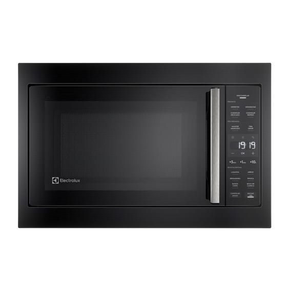 Imagem de Micro-ondas de Embutir Electrolux 34L Preto Experience com Descongelamento Assistido (ME3BP)