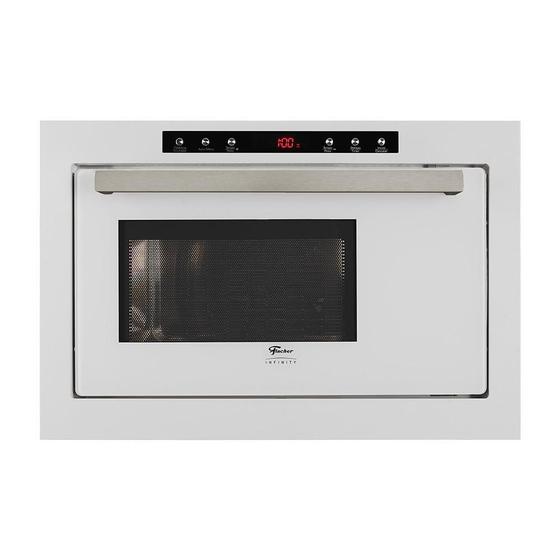 Imagem de Micro-ondas de Embutir Fischer 25L Dourar Inox 1400W