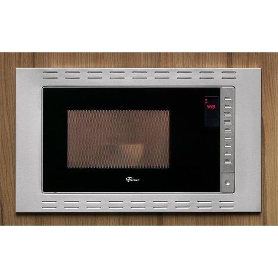 Imagem de Micro-ondas de Embutir Fischer FitLine 25 Litros Inox 127V