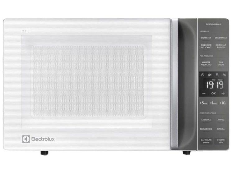 Micro-ondas Electrolux 23L Branco Efficient ME23B Imagem de Micro-ondas Electrolux 23L Branco Efficient ME23B