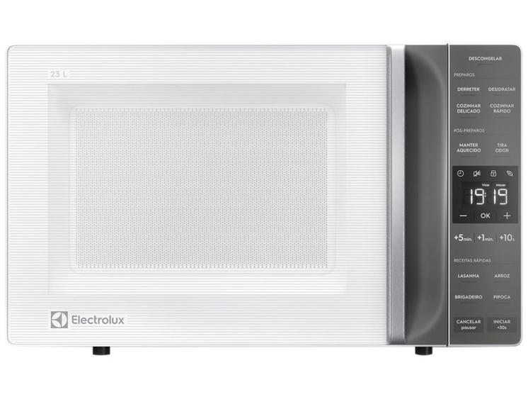 Micro-ondas Electrolux 23L Branco Efficient Menor preço em Micro-ondas Electrolux 23L Branco Efficient