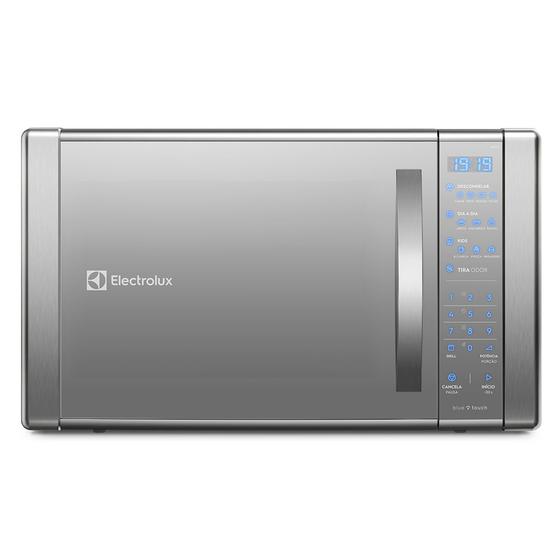 Imagem de Micro-ondas Electrolux 31L cor Inox Espelhado com Função Grill e Painel Blue Touch (ME41X)