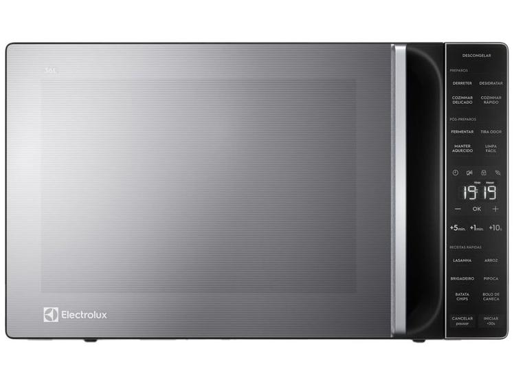Micro-ondas Electrolux 36L Inox Efficient com Descongelamento Assistido ME36S Imagem de Micro-ondas Electrolux 36L Inox Efficient com Descongelamento Assistido ME36S