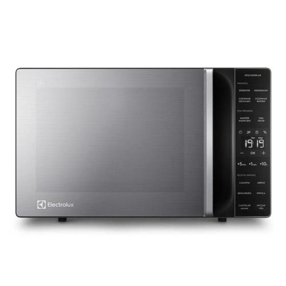 Micro-ondas Electrolux de Bancada Efficient 23L Prata ME23S Menor preço em Micro-ondas Electrolux de Bancada Efficient 23L Prata ME23S