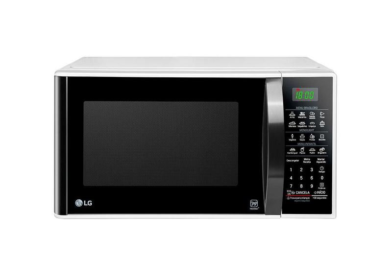 Imagem de Micro-ondas LG 30 Litros com Revestimento EasyClean Branco MS3091BC  220 Volts