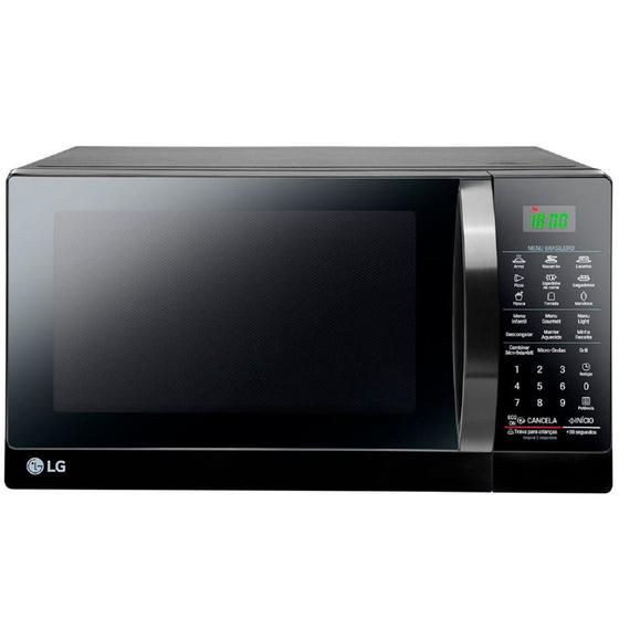 Micro-ondas LG 30L com Função Grill e Revestimento Easy Clean MH7097AR ...