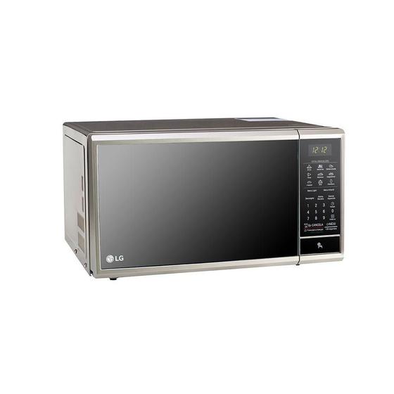 Imagem de Micro-ondas LG Easy Clean 30L Prata 220V MS3095LRA