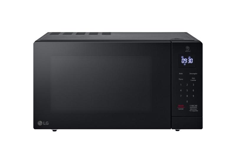 Imagem de Micro-ondas LG Grill NeoChef 30 litros 220V Preto Limpa Fácil MG3035DSA