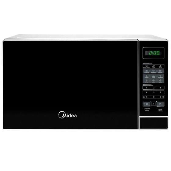 Imagem de Micro-ondas Midea 20 Litros com Receitas pré-programadas Preto/Branco 220V