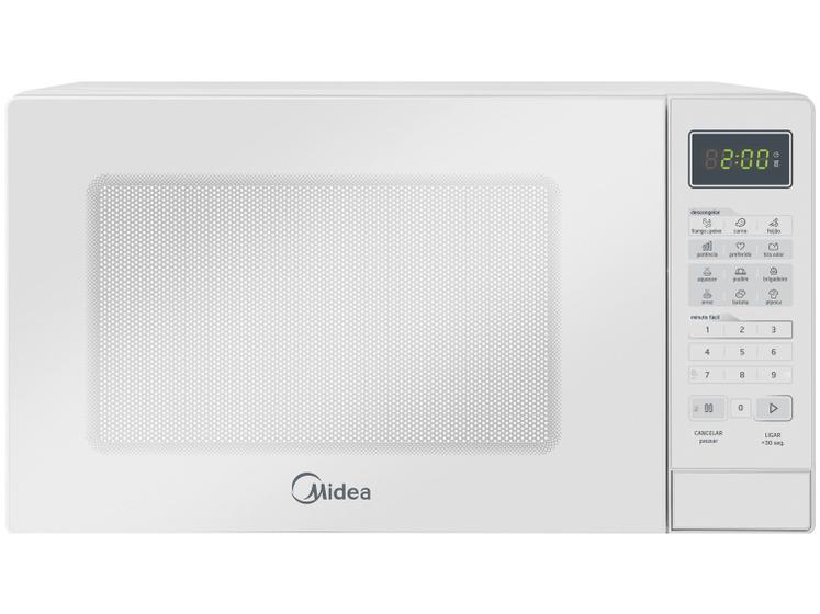 Microondas Midea 20L Branco MRAB21 Microondas Magazine Luiza
