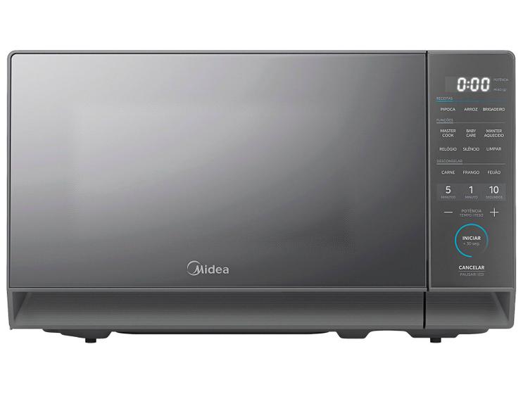 Micro-ondas Midea 20L Prata Espelhado MHP20S2