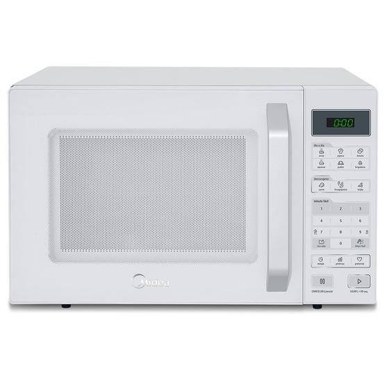 Micro-ondas Midea 27 Litros Branco MXSA27B2 220 Volts Menor preço em Micro-ondas Midea 27 Litros Branco MXSA27B2 220 Volts