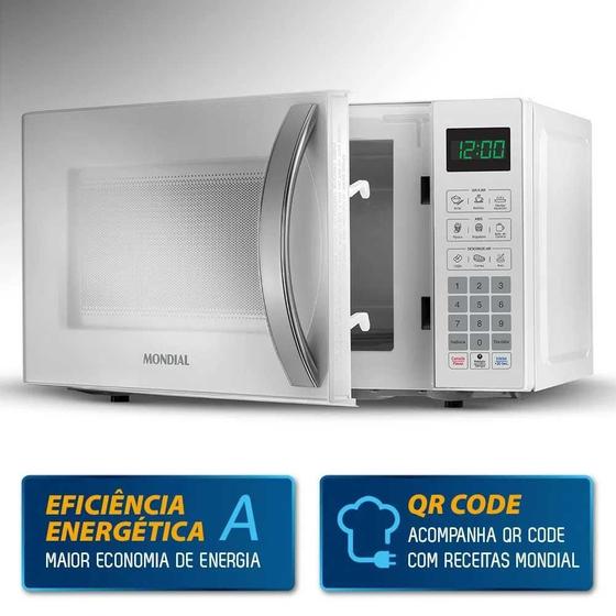 Imagem de Micro-ondas Mondial 21 Litros Branco MO-01-21-W 127V