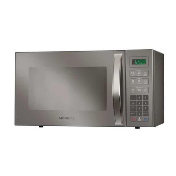 Micro-ondas Mondial 34 Litros Cinza MO-02-34-E 220V Menor preço em Micro-ondas Mondial 34 Litros Cinza MO-02-34-E 220V