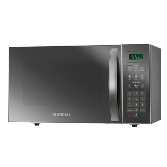 Imagem de Micro-Ondas Mondial 34L Cinza Espelhado Mo-02-34-E 220V