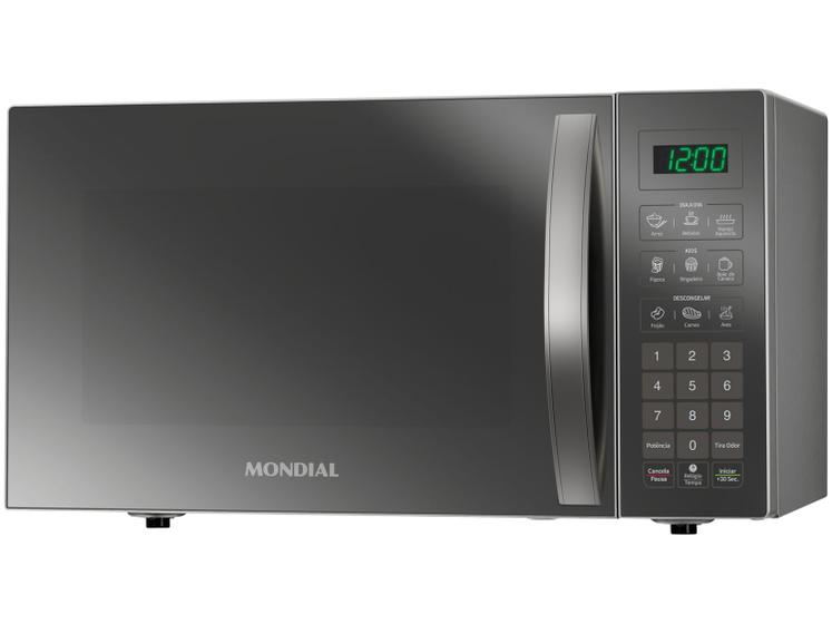 Micro-ondas Mondial 34L Espelhado MO-02-34-E Menor preço em Micro-ondas Mondial 34L Espelhado MO-02-34-E