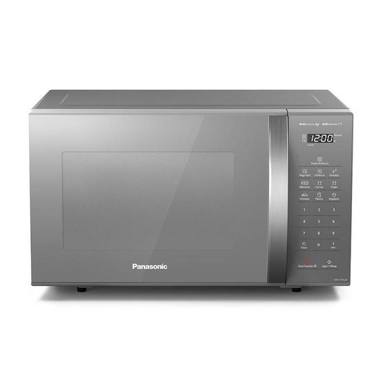 Imagem de Micro-Ondas Panasonic 27 Litros 3 Receitas Prata ST55LMRUK 220V