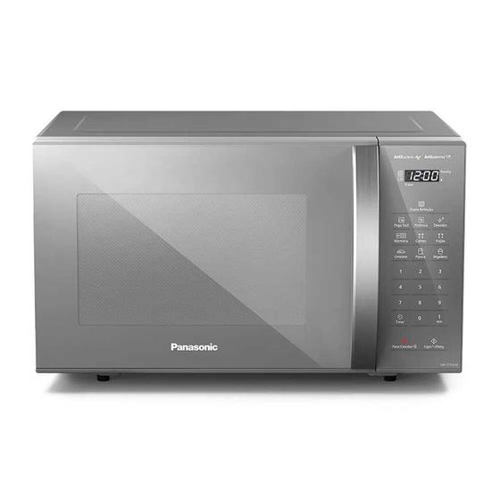 Imagem de Micro-Ondas Panasonic 27 Litros 800W ST55LMRUK Prata - 220V