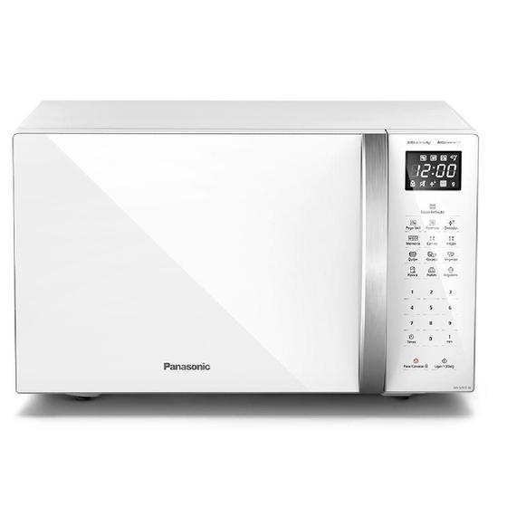 Micro-Ondas Panasonic 34LT 220V Branco NN-ST65LWRUK Menor preço em Micro-Ondas Panasonic 34LT 220V Branco NN-ST65LWRUK