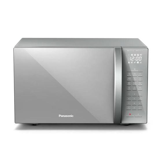 Imagem de Micro-ondas Panasonic Tecnologia Antibactéria AG 34L Inox - ST67LSRU