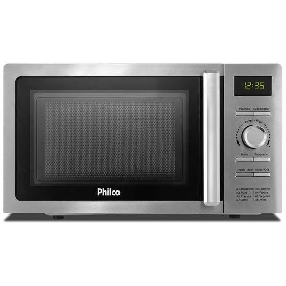 Micro-ondas Philco 20 Litros Inox e Preto PMO23IP 127 Volts - Micro ...
