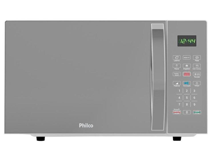 Micro-ondas Philco 28L Prata Espelhado PMO30S