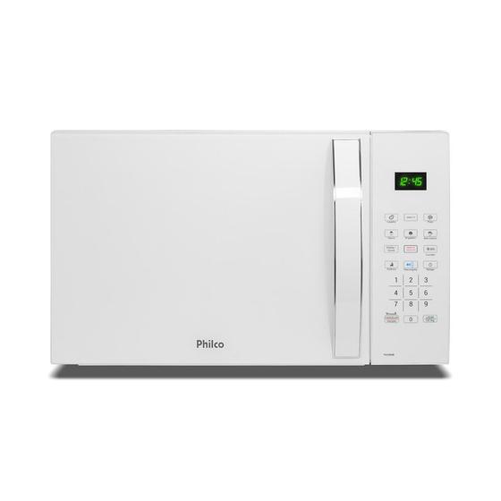 Imagem de Micro-ondas Philco 34 Litros Limpa Fácil e Tira Odor Branco PMO34BB- 127 Volts