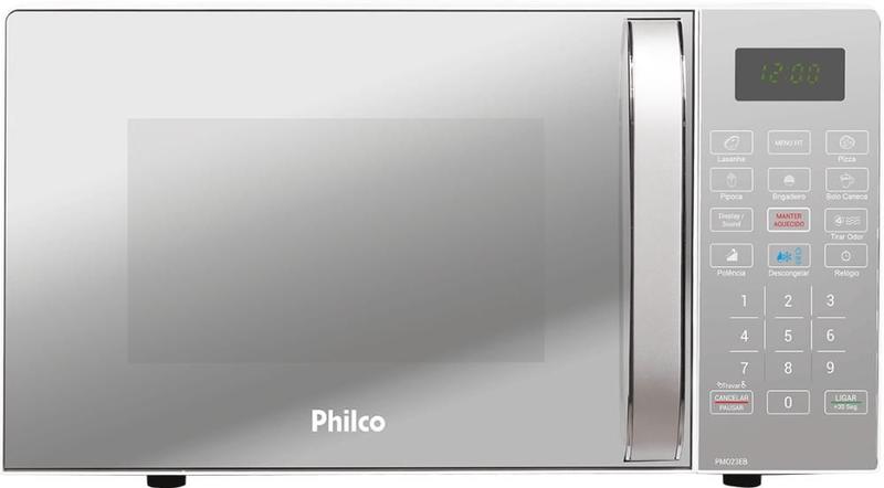 Micro-Ondas Philco Espelhado Branco PMO23EB 20L - 127V Menor preço em Micro-Ondas Philco Espelhado Branco PMO23EB 20L - 127V
