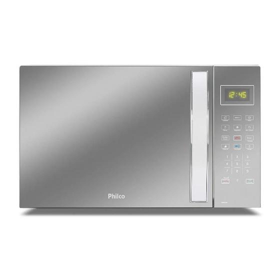 Micro-Ondas Philco Limpa Fácil 37 Litros 1400W Prata Espelhado PMO37ES - 127V Menor preço em Micro-Ondas Philco Limpa Fácil 37 Litros 1400W Prata Espelhado PMO37ES - 127V