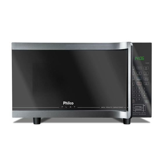 Imagem de Micro-ondas Philco PMO28TF Flat Sem Prato Giratorio 28L