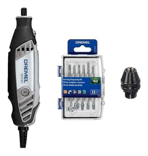 Micro Retifica 3000 Microkit 729 Mandril 4486 Dremel 127v Menor preço em Micro Retifica 3000 Microkit 729 Mandril 4486 Dremel 127v
