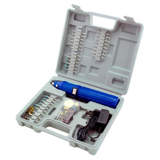 Micro Retífica à Bateria 3,6V Kit 62 Acessórios Bivolt R-60 WESTERN é ruim? Micro Retífica à Bateria 3,6V Kit 62 Acessórios Bivolt R-60 WESTERN é boa?