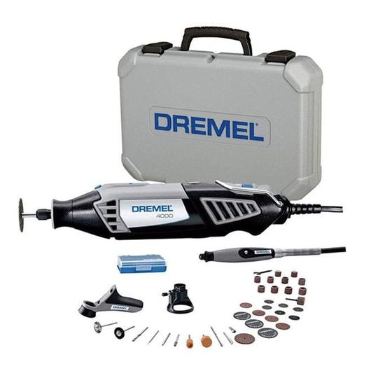 Imagem de Micro Retifica Dremel 4000 com 36 peças 127v F0134000NB DREMEL